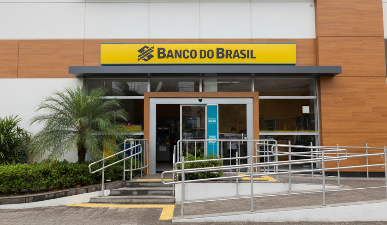 Prédio do Banco do Brasil em Brasília, destaque no mercado financeiro.