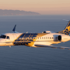 Avião Embraer E195-E2 encomendado pela Latam em contrato de US$ 2,1 bilhões