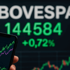 Ibovespa em recorde de 144.584 pontos com commodities em alta e expectativa de corte de juros no Fed.