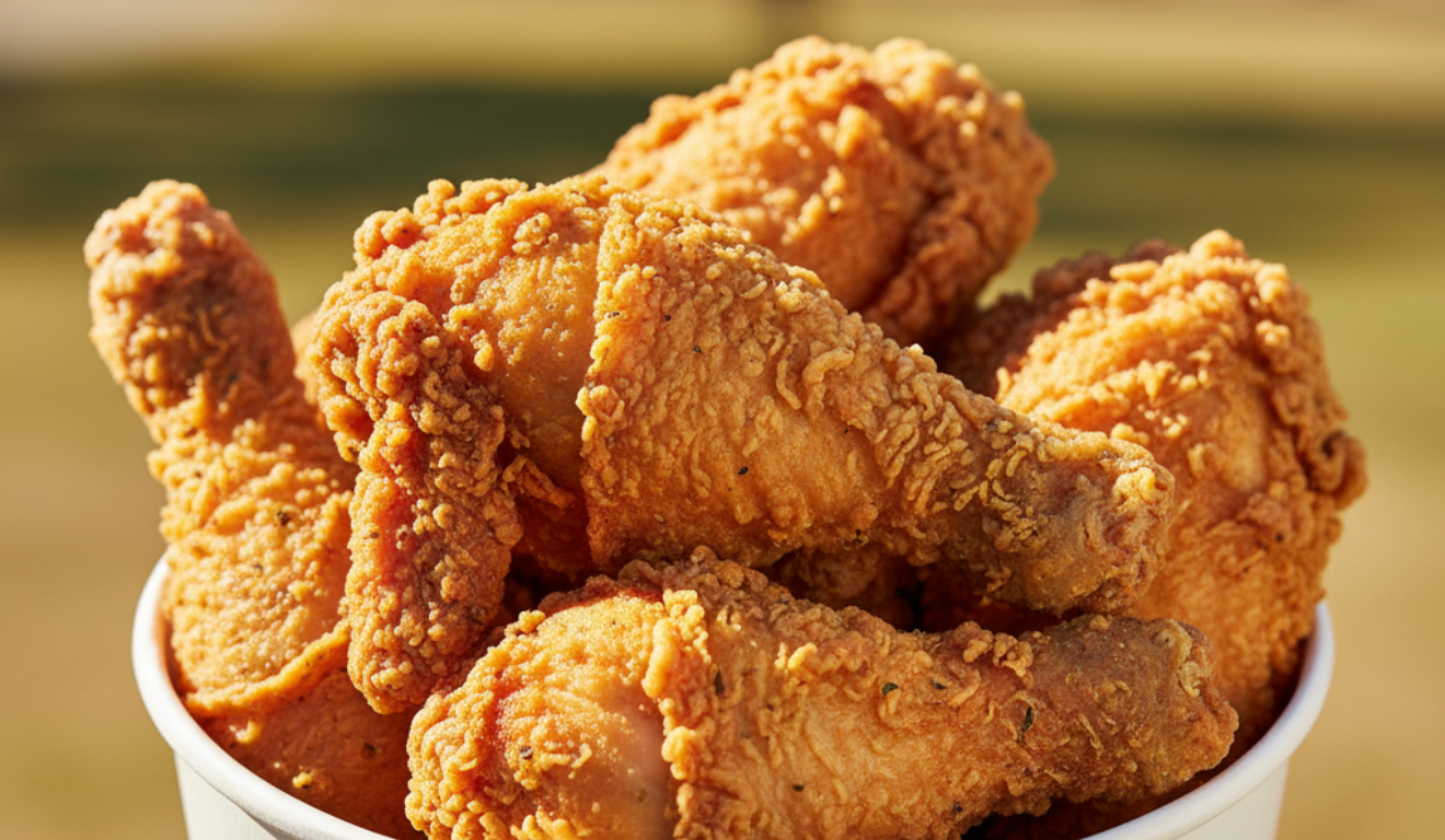 Fachada de restaurante Frango Assado da IMC, marca que substitui o KFC como foco de expansão.