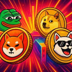 Investidores trocam criptomoedas veteranas pelas novas — Descubra as melhores memecoins do momento