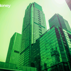 Fachadas dos bancos BB, Itaú, Santander e Bradesco ilustrando a temporada de balanços do 3T25.