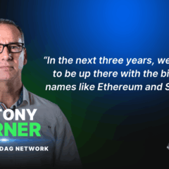Antony Turner, CEO da BlockDAG Network, declara que a BlockDAG pode rivalizar com Ethereum e Solana em três anos.