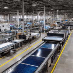 Produção industrial brasileira registra leve melhora na confiança em outubro, aponta CNI. (Fonte: Canva)
