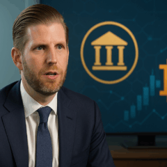Eric Trump anuncia projeto de tokenização de imóveis com a World Liberty Financial, destacando o avanço da blockchain e do SUBBD Token no mercado cripto.