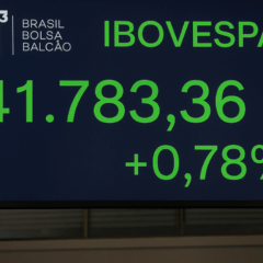 Ibovespa em alta com dólar em queda e trégua comercial EUA–China