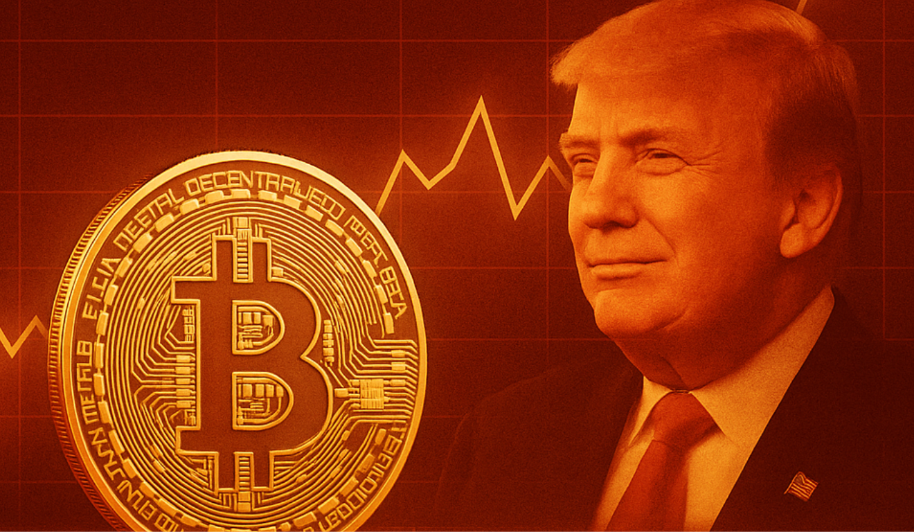 Bitcoin em alta após fala de Trump; mercado cripto soma US$ 150 bilhões.