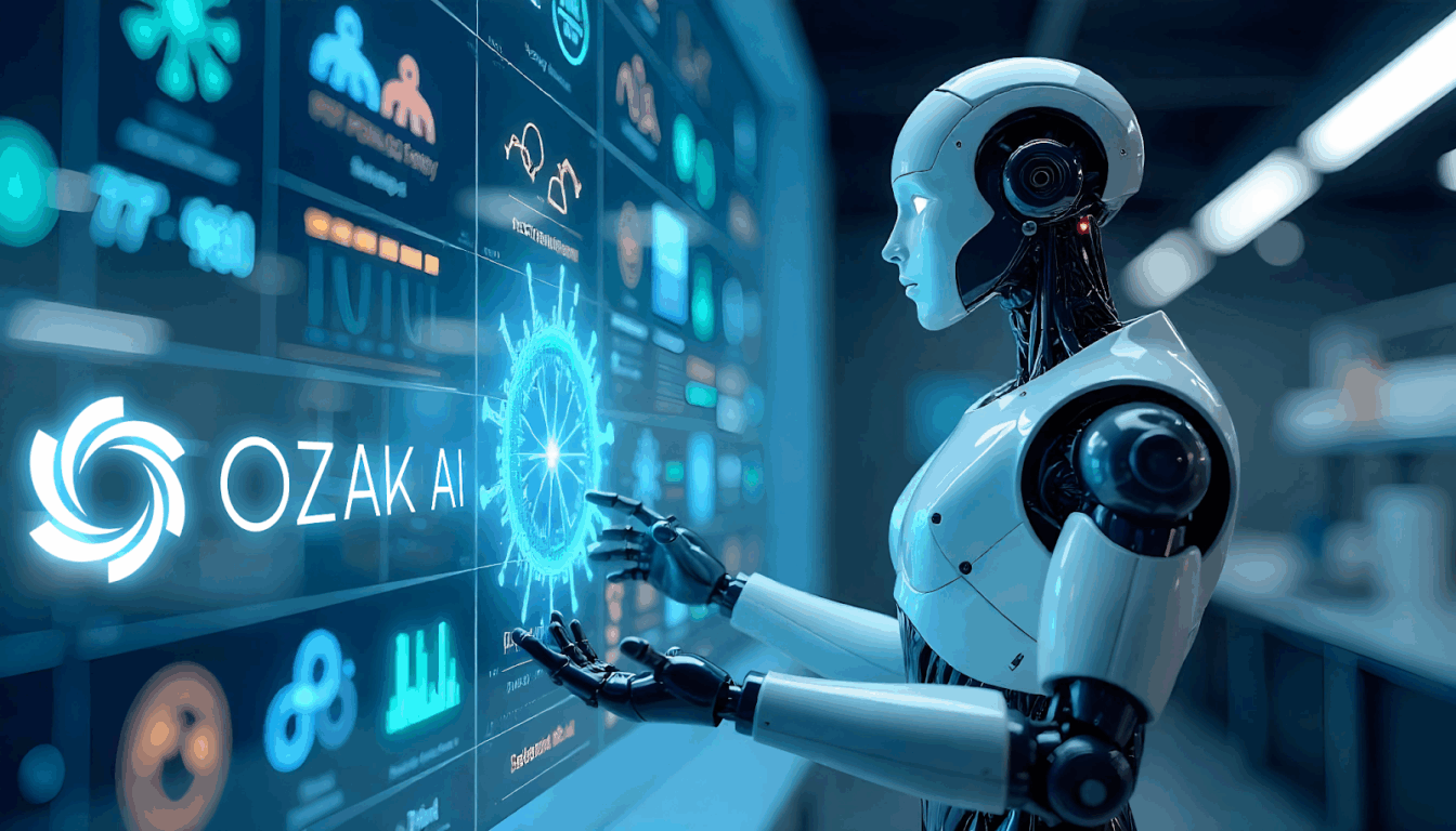 Ozak AI combina inteligência artificial e blockchain para orientar investidores iniciantes em criptomoedas com tecnologia e segurança.