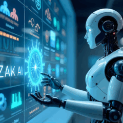 Ozak AI combina inteligência artificial e blockchain para orientar investidores iniciantes em criptomoedas com tecnologia e segurança.