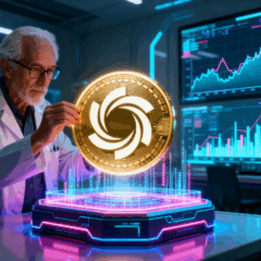 Token Ozak AI em destaque, representando a nova promessa de valorização no mercado cripto com potencial de 400x de retorno.