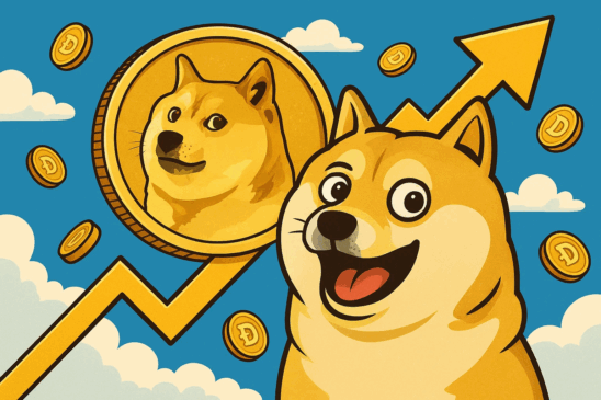 Dogecoin mira novo topo histórico — MaxiDoge surge como aposta 100x