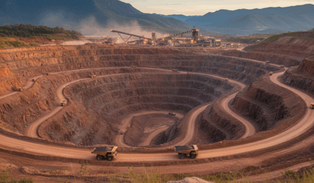 Mina da Vale representa recorde de produção de minério de ferro da empresa no 3T25.