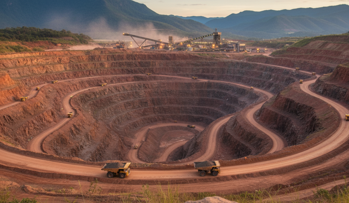 Mina da Vale representa recorde de produção de minério de ferro da empresa no 3T25.