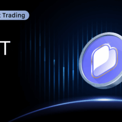 Token BEST da Best Wallet em destaque com indicação de Pre-Market Trading na MEXC, simbolizando a pré-listagem e o crescimento do projeto Web3