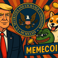 SEC segue mindset pró-cripto de Trump e memecoins avançam: nova onda de criptomoedas promissoras