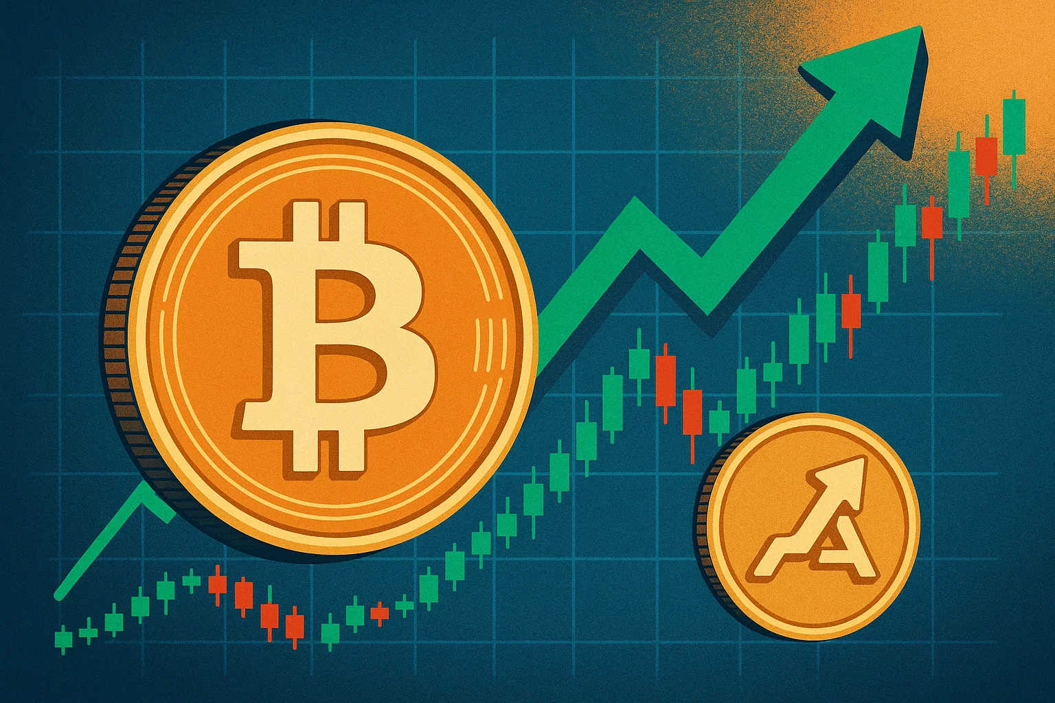 Bitcoin sobe e pré-venda promete alta de 100x em 2025