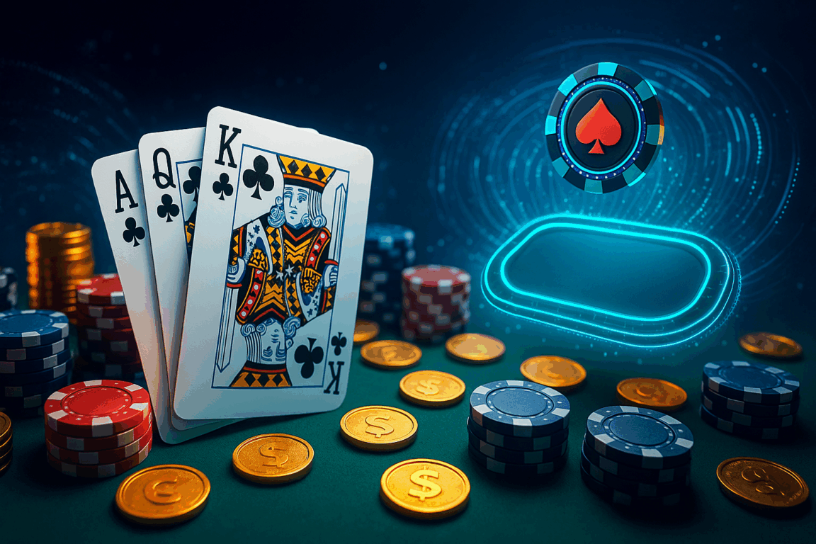 Banner da campanha Cyber Stacks da CoinPoker com US$ 30 mil em prêmios e bônus de poker online.