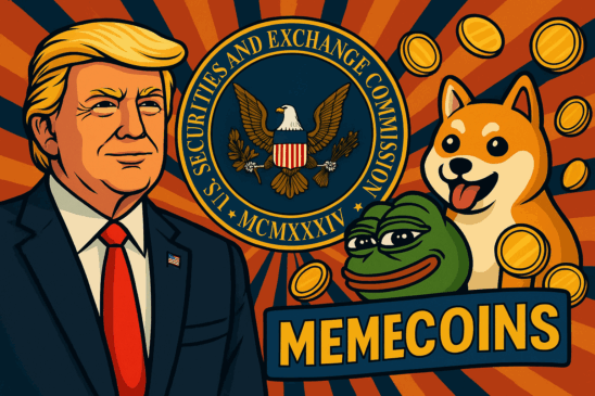 SEC segue mindset pró-cripto de Trump e memecoins avançam: nova onda de criptomoedas promissoras