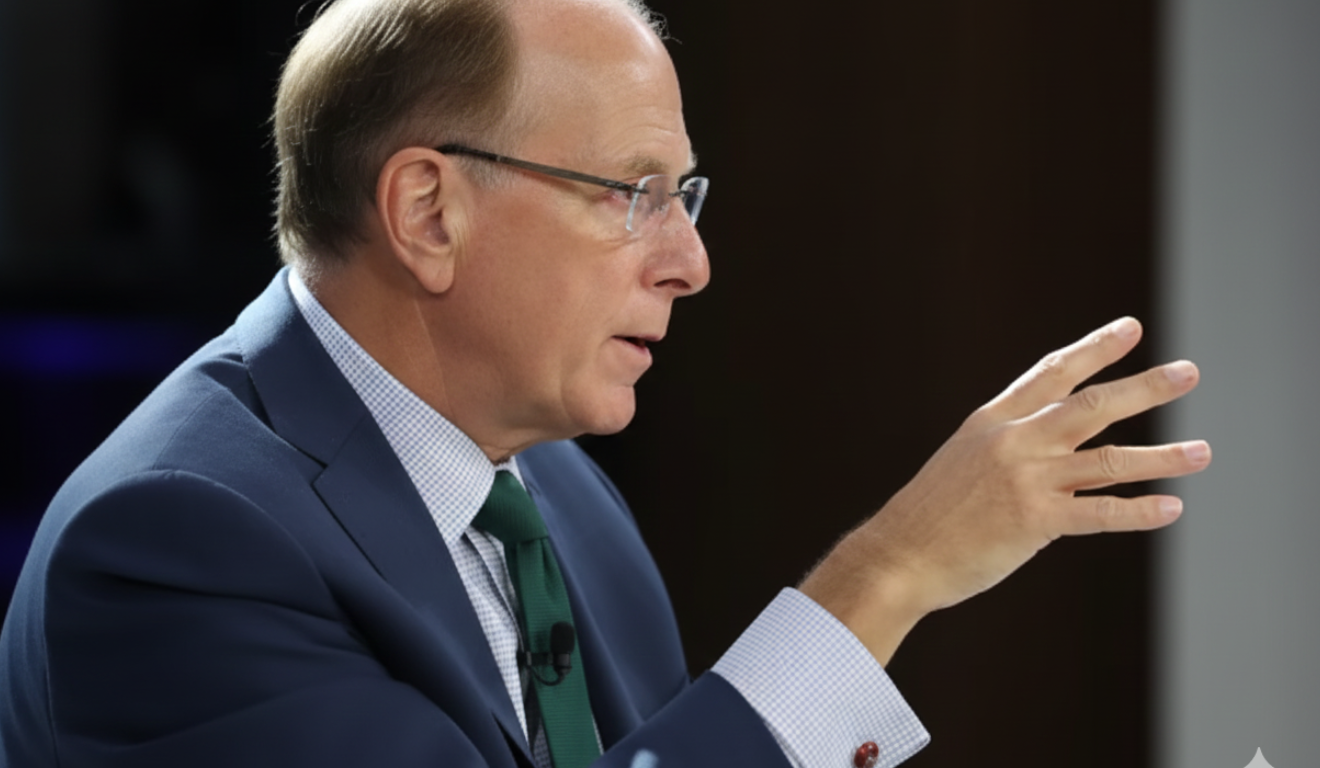 Executivo em evento financeiro associado ao debate sobre previsões do bitcoin em 2025. Executivo em evento financeiro associado ao debate sobre previsões do bitcoin em 2025.