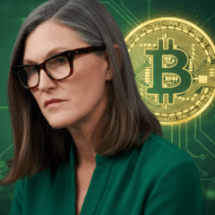 Cathie Wood reduz proje&ccedil;&otilde;es para o Bitcoin em meio a revis&atilde;o do mercado.