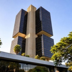 Pr&eacute;dio do Banco Central do Brasil, em Bras&iacute;lia, sede das decis&otilde;es do Copom sobre juros e pol&iacute;tica monet&aacute;ria