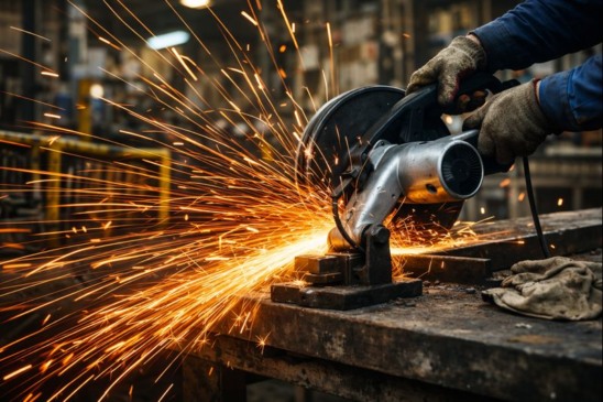 Trabalho industrial com corte de metal representa queda da atividade econômica medida pelo IBC-Br