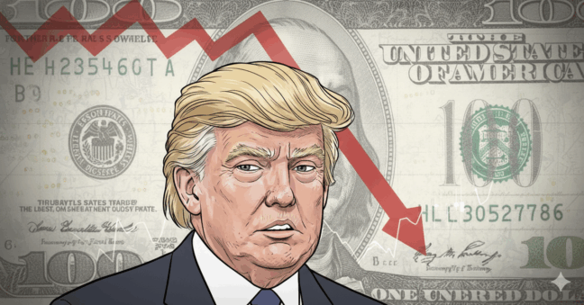 Dólar desaba mesmo após Trump recuar e surpreende mercados