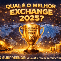 CoinEx eleita melhor exchange de criptomoedas de 2025 em premia&ccedil;&atilde;o global
