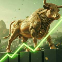 Ibovespa supera 180 mil pontos com Petrobras liderando ganhos