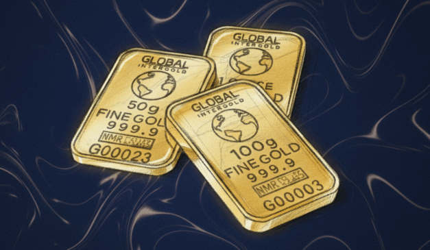 Barras de ouro representam alta histórica do metal e busca por proteção