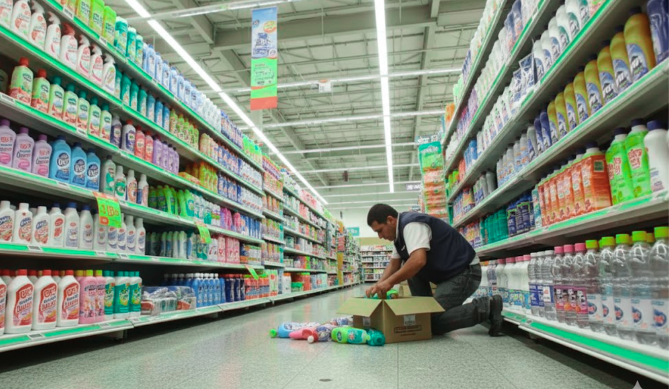 Prateleiras de supermercado refletem impacto da inflação e dos dados econômicos nos mercados Prateleiras de supermercado refletem impacto da inflação e dos dados econômicos nos mercados