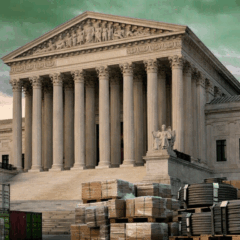 Suprema Corte dos Estados Unidos e disputa por reembolso de tarifas comerciais