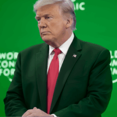 Donald Trump discursa em Davos ao falar sobre Groenl&acirc;ndia e rela&ccedil;&otilde;es com a Europa.